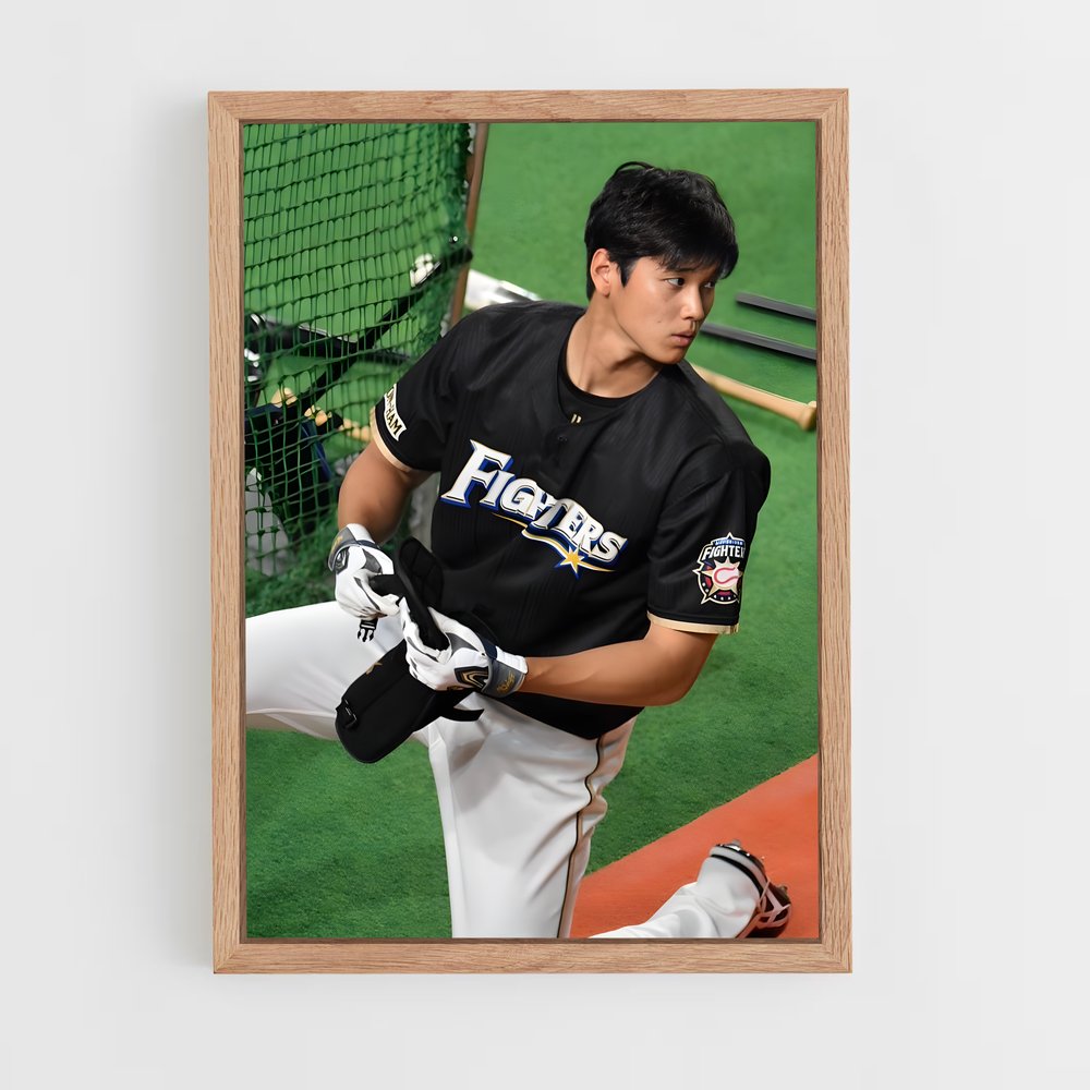 Poster Shohei de ohtani – affiche Baseball (vue 4)
